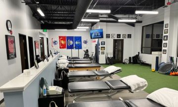 training facility massage beds